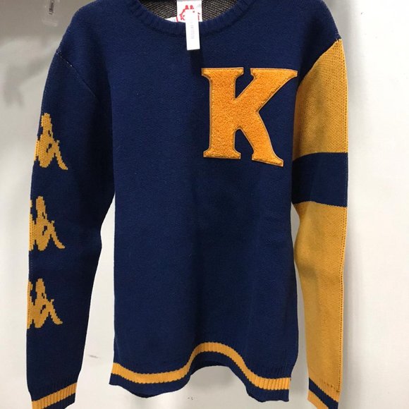 Kappa Other - NWT KAPPA KNIT SWEATER jacket pullover unique hard find Authentic Bambro K 67